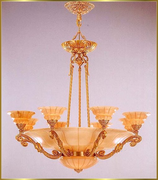 Alabaster Chandeliers Model: RL 1580-110